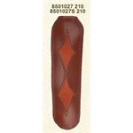 Brown Leather Trophy Gunsling with Embossed Scroll Design, R