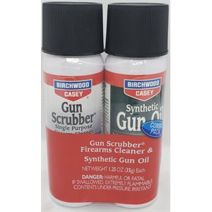GUN SCRUBBER® 1.25 OZ & SYNTHETIC GUN OIL 1.25 OUNCE AEROSOL