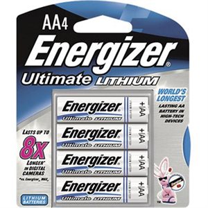 Ultimate Lithium AA-4 Card