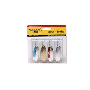 TROUTER / 4-PACK SIWASH ASSORTED