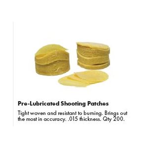 200 Slick Load™ Prelubed Shooting Patches .50-.58 caliber
