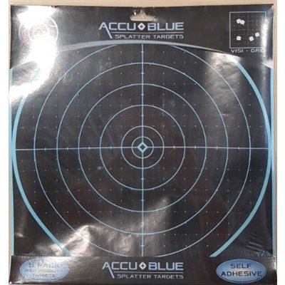 AccuBlue Splatter Target 12" Round 5Pk