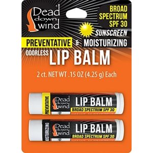 Lip Balm SPF 30 (2 pack blistered- Odorless Moisturizing )