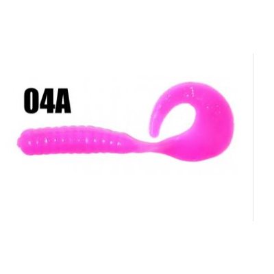 "4.75"" Curly Tail PINK GLO"