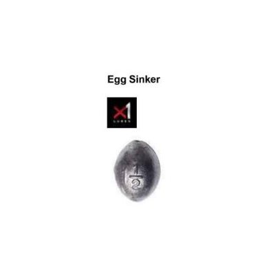 X-1 1 / 2 oz Egg Sinker