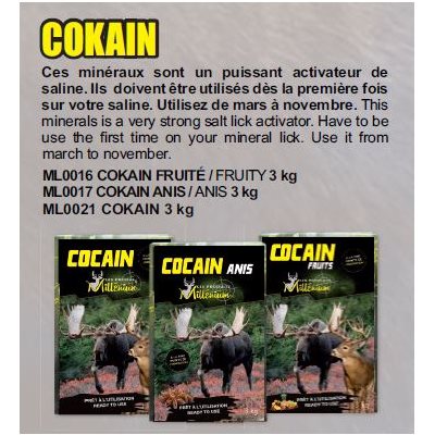 COKAIN A L'ANIS CHEVREUIL / ORIGNAL 3 KG8PACK