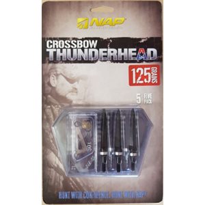 THUNDERHEAD 125 FOR CROSSBOW (5 PACK)