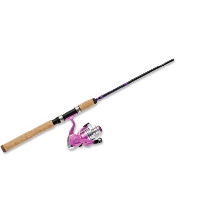 "Rapala Girl Spin 5'6"" Med Action BB Reel / Pink Cosmetic -2p