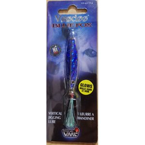 Voodoo Spoon 2.5"Nickel Plated / Blue Prism Tape