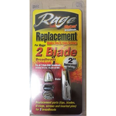 2 blade Replacement packs (100gr Standard) O-Ring Models Onl