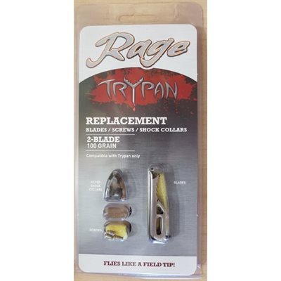 Rage Replacment Blades for Hypodermic Trypan & Trypan Crossb