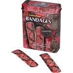 Camo Bandages 15 Piece Display - Pink Camo
