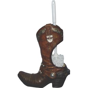 Toilet Brush Holder - Cowboy Boot