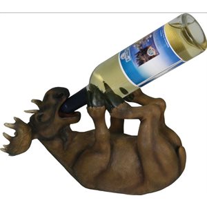 Wine Bottle Holder - Moose