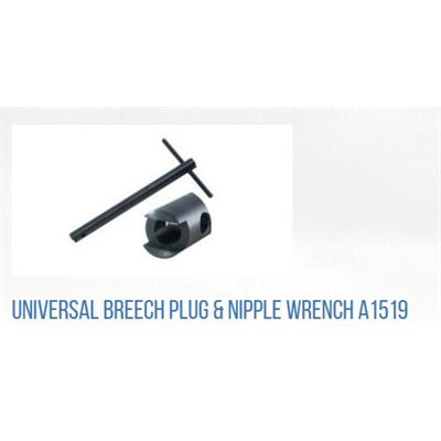 Universal Breech Plug and Nipple Wrench - A must for scope u