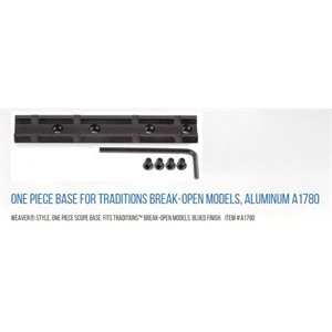 One Piece Base for Traditions™ Break-open models - Aluminum / 