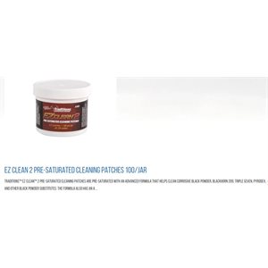 EZ Clean™ 2 Pre-Saturated Cleaning Patches 100 / Jar 2.5" dia.
