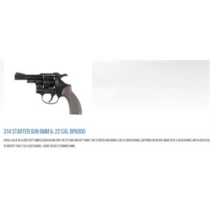 314 Starter Gun, Single Action / 6mm / Composite / / / 10