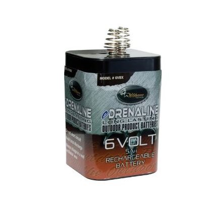 6V SPRING STYLE RECHARGEABLE BATTERY [6VBX]