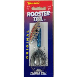 ROOSTER TAIL3 / 8 oz METALLIC SILVER BLUE