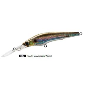 HARDCORE LONGBILL 90SP 90MM 3-1 / 2"PEARL HOLOGRAPHIC SHAD