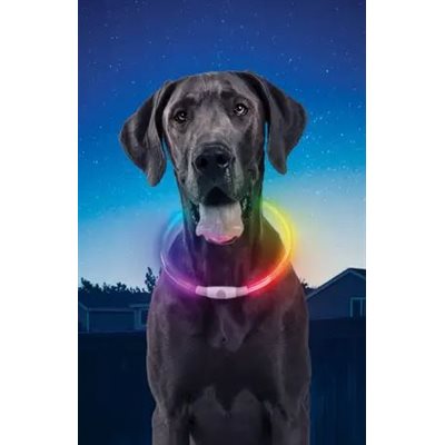 NiteHowl® Rechargeable LED Safety Necklace - Disc-O Select